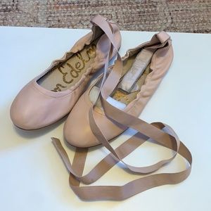 Sam Edelman Pink Ballet Flats size 8 never worn